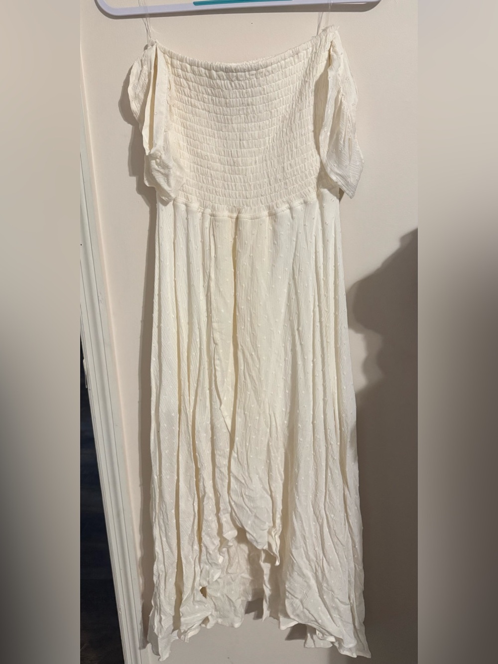 Off the shoulder dress